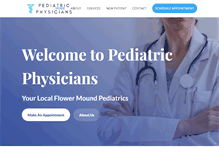 Tablet Screenshot of pediatric-physician.com